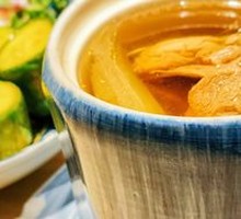 Bamboo Shoot and Scallop Soup