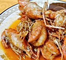 Stir-fried Shrimp with Oily Sauce