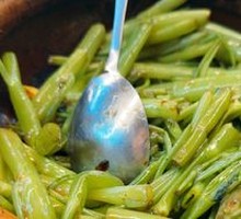 Shrimp Paste Stir-fried Amaranth Stems