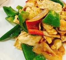 Stewed Beef Heart with Black Bean and Green Pepper