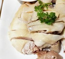 Steamed Chicken with Ginger Sauce