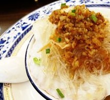 Steamed Scallops with Tangerine Peel, Garlic and Vermicelli