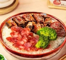 Pork Rib and Sausage Baozi Rice