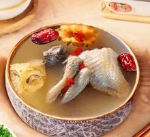 American Ginseng and Bamboo Chicken Soup