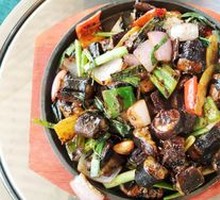 Sautéed Eel on Iron Plate