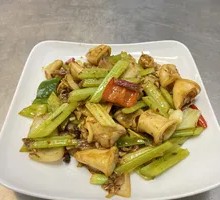 Steamed Fresh Squid