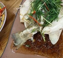 Steamed Fresh Sea Bass