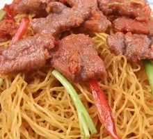 Beef Fried Rice Noodles