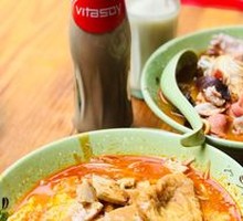 Three Delicacies Satay Noodles