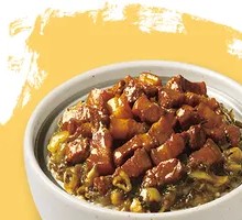 Sour Cabbage Braised Pork Rice