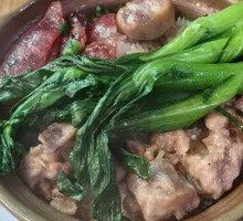 Pork Rib, Sausage & Chicken Congee