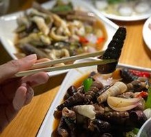 Stewed Water Snail with Black Bean and Perilla
