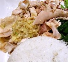 Chicken Wing and Shredded Chicken Rice