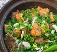 Beef Double Special Skewer Claypot Rice