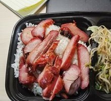 Honey-glazed BBQ Pork Rice