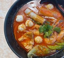 Seafood Satay Noodles