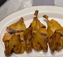 Salt-Baked Squab