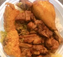 Pork Ribs and Chicken Leg Combo