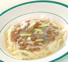 Stuffed Egg Rice Noodle Roll
