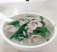 Pork Offal and Goji Leaf Soup