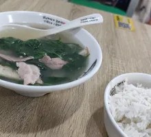 Pork Offal and Nori Soup