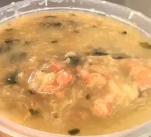 Dried Vegetable and Pork Bone Porridge