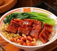 Honey Glazed Spare Ribs Rice