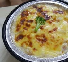 White Sauce Chicken Fillet Casserole Rice