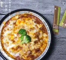 Cheese Pork Fillet Baked Rice