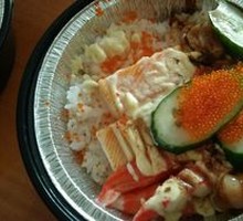 Cheese Seafood Rice Bowl
