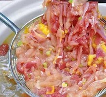 Skin-on Sliced Hen Meat