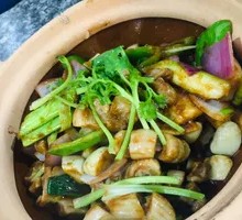 Stir-fried Blood Sausage Pot