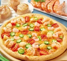 Scallop & Shrimp Deluxe Pizza