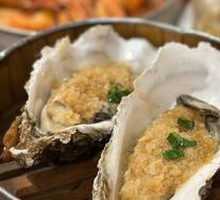 Garlic Steamed Large Oysters