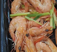 Stir-fried Shrimp with Ginger and Scallion