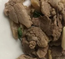 Garlic Pork Slices