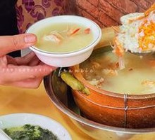 Shrimp and Crab Clay Pot Rice Porridge