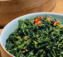 Puning Bean Sauce Stir-fried Hemp Leaves