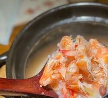Dried Scallop Sea Cucumber and Shrimp Congee