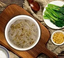 Silver Fish Dry Steamed Pork Slice Rice