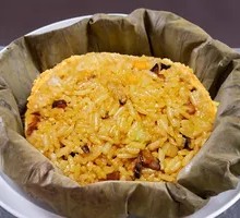 Tea Tree Mushroom Beef Rice