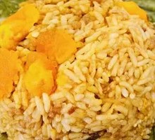 Salted Egg and Minced Pork Lotus Leaf Rice