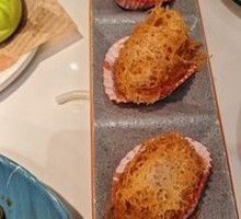 Honeycomb Fried Taro Dumplings