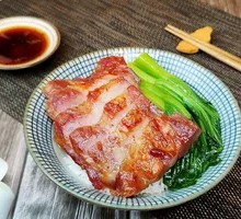 Honey-glazed Pork Belly and Char Siu Rice