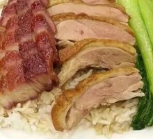 Char Siu Duck Rice