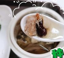 Sea Coconut and Pork Soup