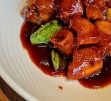 Osmanthus Honey Glazed Pork Ribs