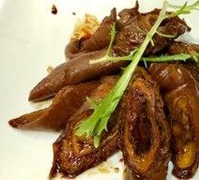 Braised Pork Intestines in Braising Sauce