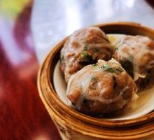 Beef Balls Wrapped in Pork Fat Membrane