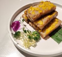 Golden Millet and Lime Squid Crisp